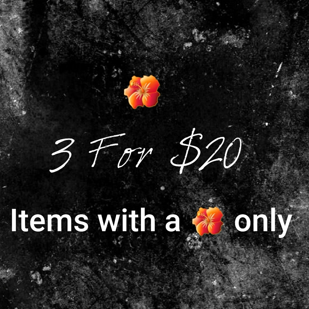 Bundle 3 🌺 items